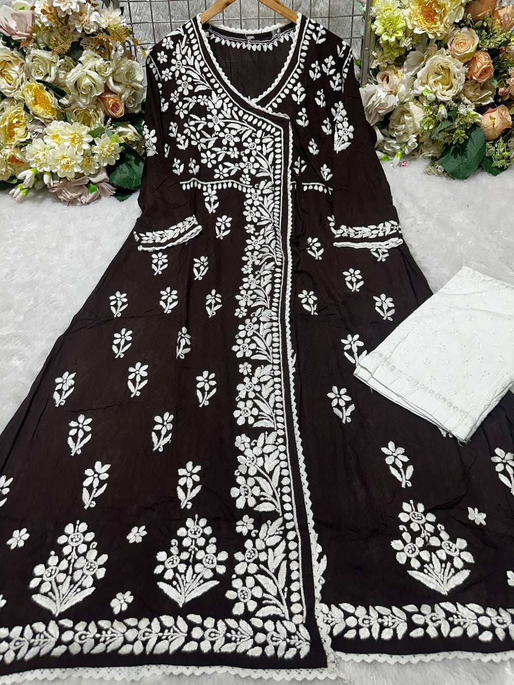ELEGANT MODAL ANGARAKHA WITH HEAVY WORK