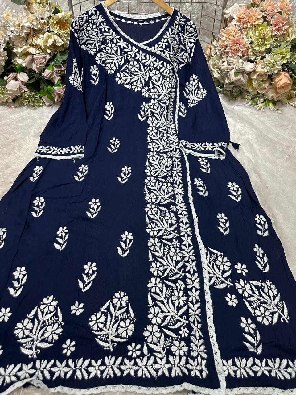 ELEGANT MODAL ANGARAKHA WITH HEAVY WORK