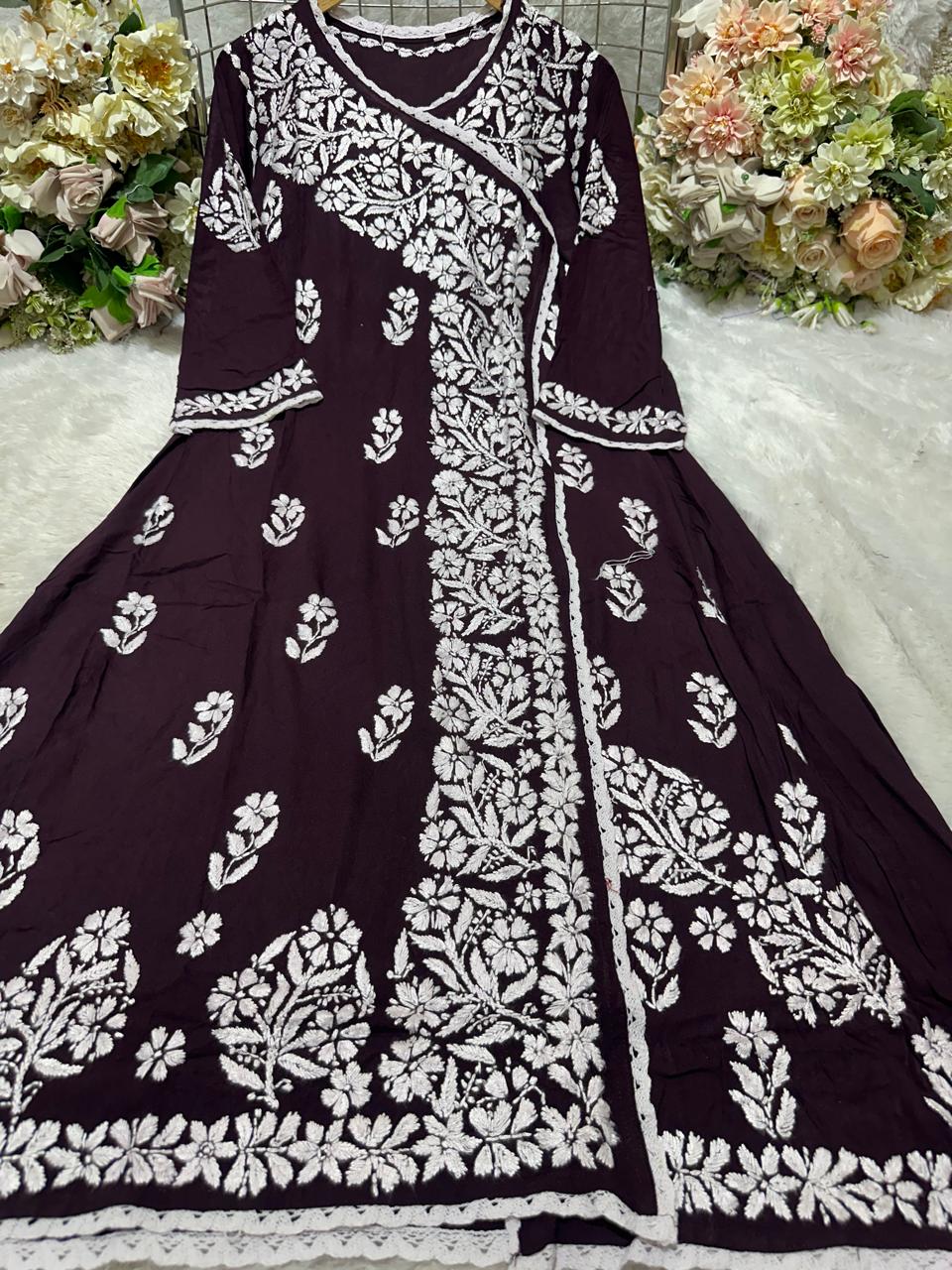 ELEGANT MODAL ANGARAKHA WITH HEAVY WORK