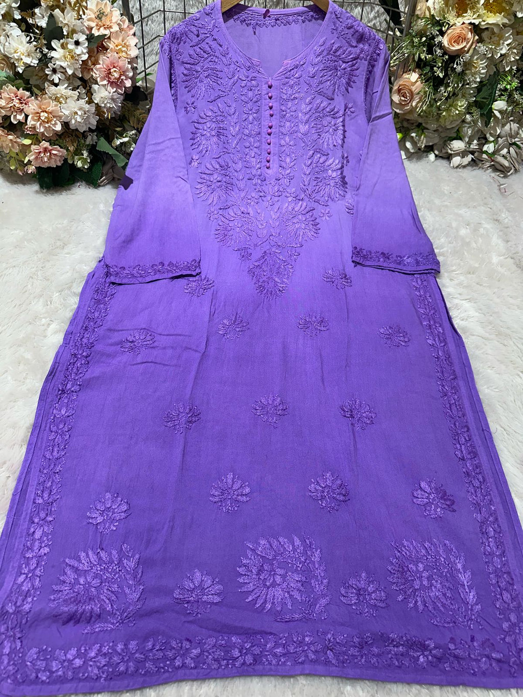 Noor-E-Handwork Chikankari Kurti