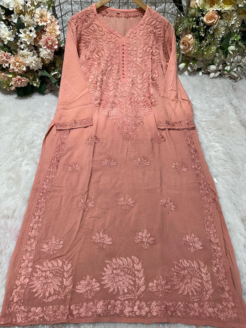 Noor-E-Handwork Chikankari Kurti