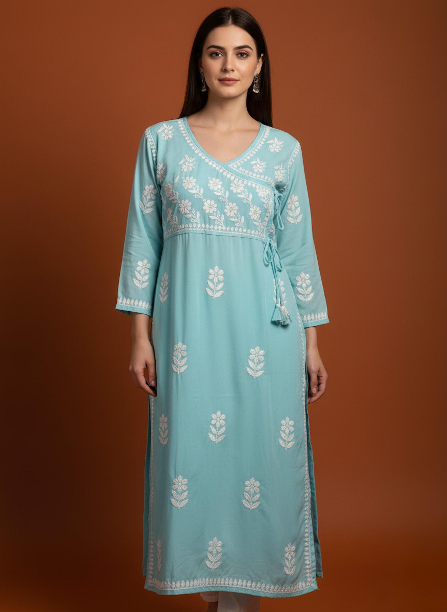 MODAL ANGARAKHA STRAIGHT KURTI